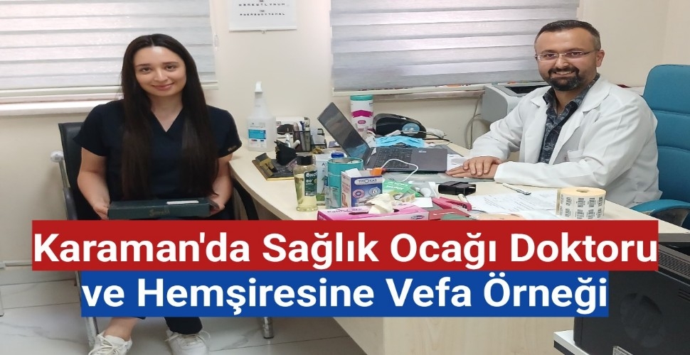 Karaman'da Sağlık Ocağında Gönülleri Isıtan Teşekkür: Hasta Memnuniyetini Baklavayla Gösterdi.