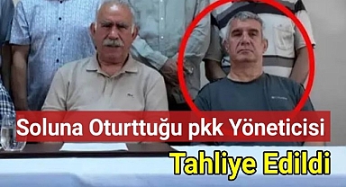 Öcalan'ın İmralı'da soluna oturttuğu pkk yöneticisi tahliye oldu