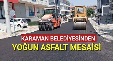 BELEDİYEDEN YOĞUN ASFALT MESAİSİ