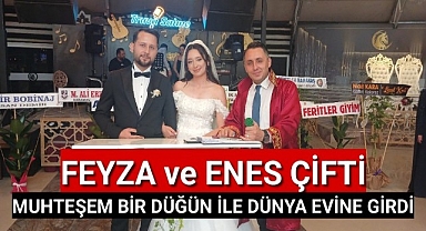 Hemşire Feyza ve Polis Memuru Enes'in Mutlu Günü