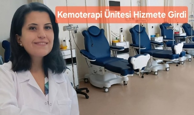 Karaman Eğitim ve Araştırma Hastanesinde Kemoterapi Ünitesi Hizmete Girdi