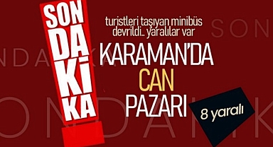 Karaman Otogar Kavşağında Can Pazarı 8 Yaralı