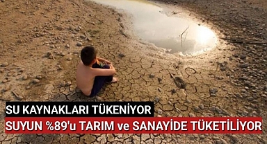 SU KAYNAKLARI TÜKENİYOR: SADECE EVDE DEĞİL HERYERDE TASARRUF ŞART