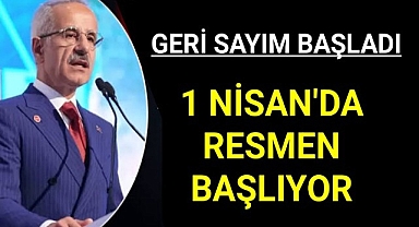 1 Nisan'da tüm Türkiye'de başlıyor!