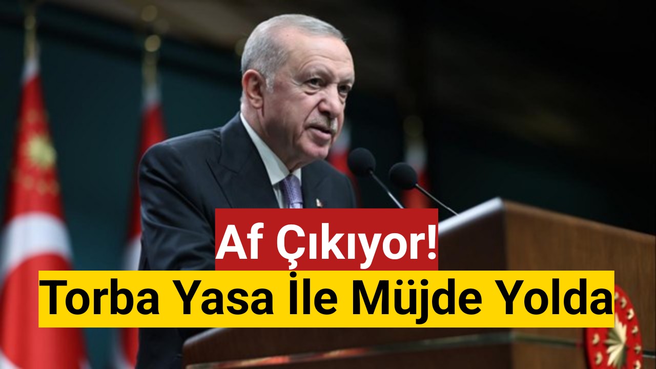 Af çıkıyor! Torba yasa ile müjde yolda