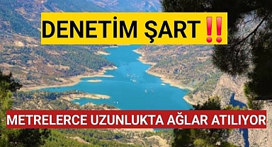 Ermenek'te Gezende Barajı'na Atılan Ağ Tepki Çekti