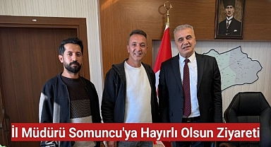 Gazetecilerden Karaman Çevre Şehircilik İl Müdürü Somuncu'ya Hayırlı Olsun Ziyareti