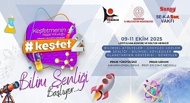 Karaman'da Bilim Şenliği Başlıyor