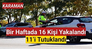 Karaman'da Emniyet İl Müdürlüğü Suçlulara Nefes Aldırmıyor