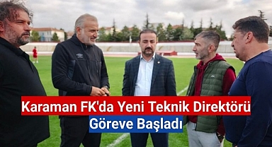 Karaman FK'da Yeni Teknik Direktör Belli Oldu