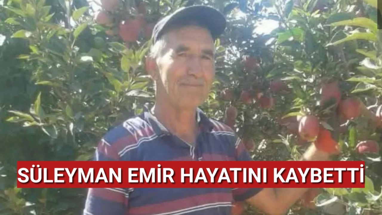 Süleyman Emir Hayatını Kaybetti