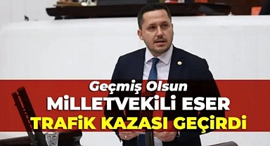 AK Parti Karaman Milletvekili Selman Oğuzhan Eser Trafik Kazası Geçirdi