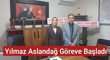 Ayrancı İlçe Tarım ve Orman Müdürü Yılmaz Aslandağ Göreve Başladı.