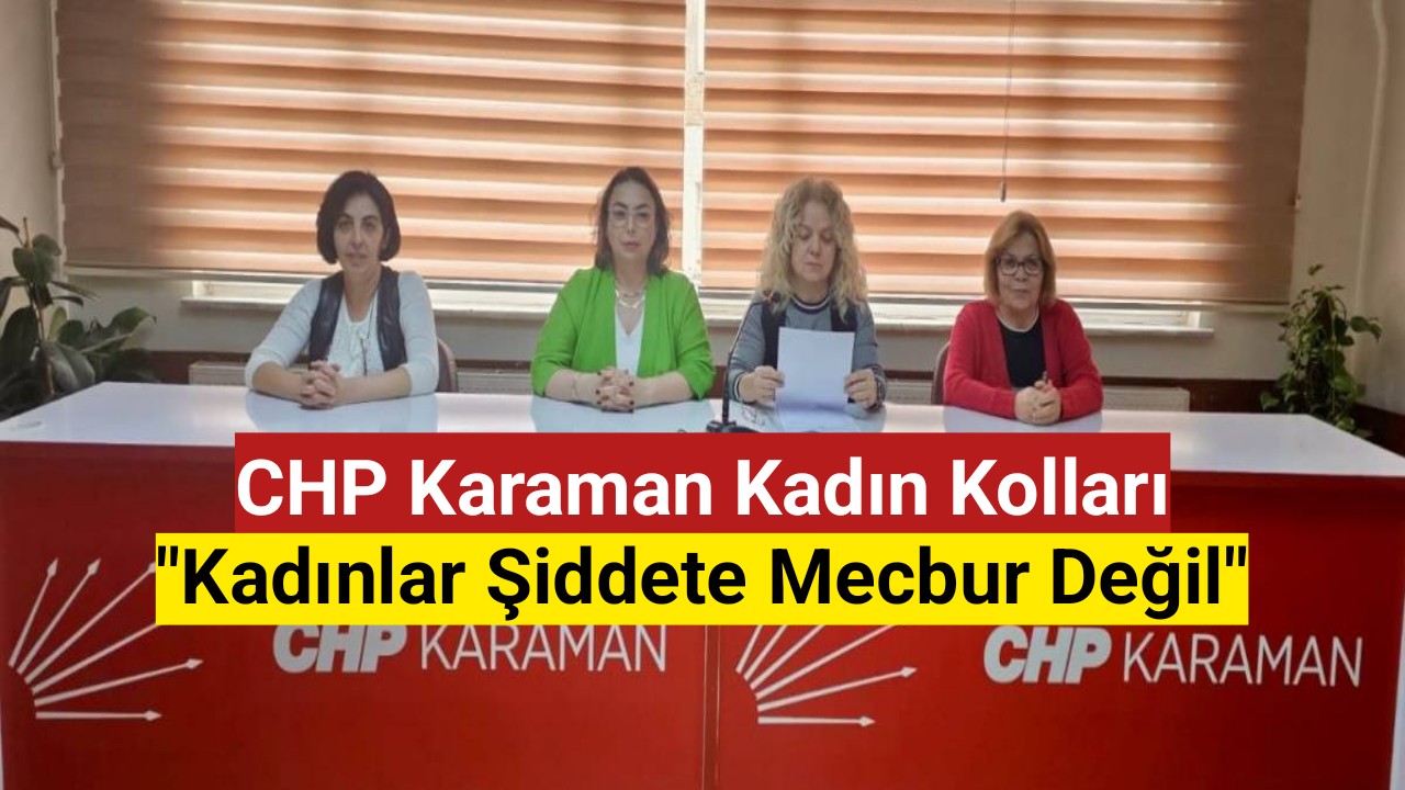 CHP Karaman Kadın Kolları