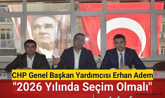 Erhan Adem Karaman'da Konuştu 