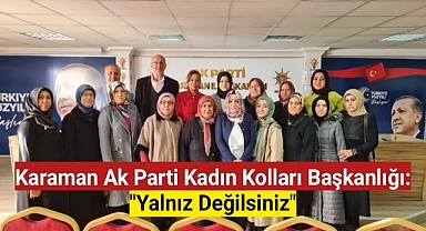 Karaman Ak Parti Kadın Kolları Başkanlığı:
