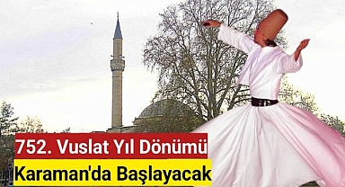 Şeb-i Arus İlk Kez Karaman'da Başlıyor