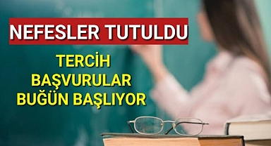 Tercih Başvuruları Buğün İtibari İle Başladı