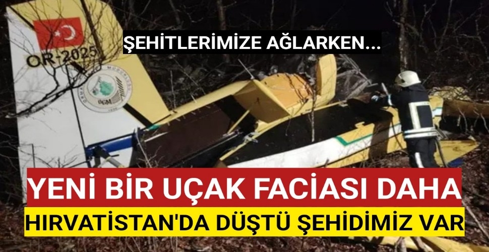 Türkiye Şehitlerine Ağlarken Yeni Bir Uçak Faciası Daha...