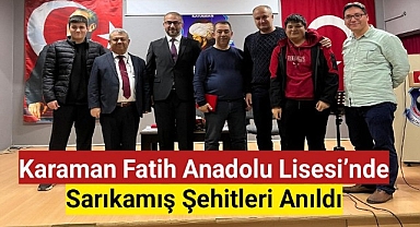 Fatih Anadolu Lisesi'nde Sarıkamış Şehitleri Anıldı