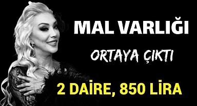 Güllü'nün mal varlığı ortaya çıktı!