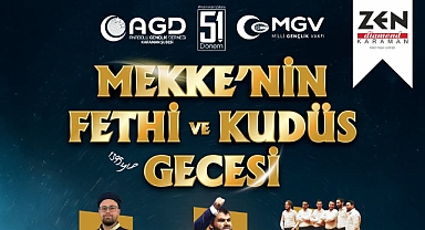MEKKE’NİN FETHİ VE KUDÜS GECESİNE DAVET