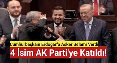 4 isim AK Parti'ye katıldı!
