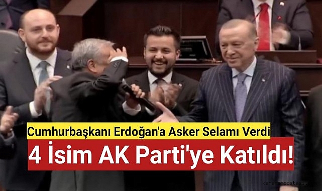 4 isim AK Parti'ye katıldı!
