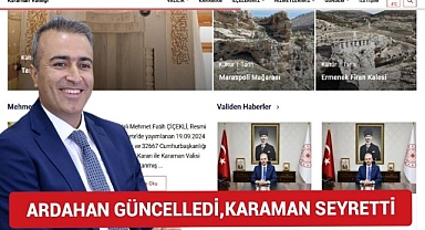 Ardahan Güncelledi, Karaman Bekliyor