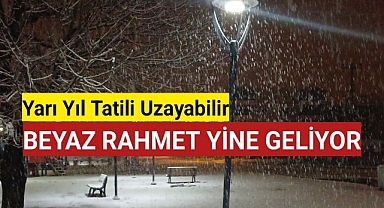 Kar tekrar geliyor! Yarıyıl tatili uzayabilir