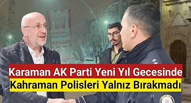 Karaman Ak Parti'den Karlı Yılbaşı Gecesi 