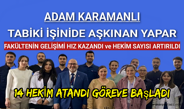 Karamanlı Dekan Olunca İş de Gönülden, Güzel Oluyor