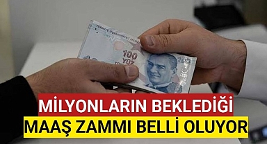 Milyonların Beklediği Maaş Belli Oluyor