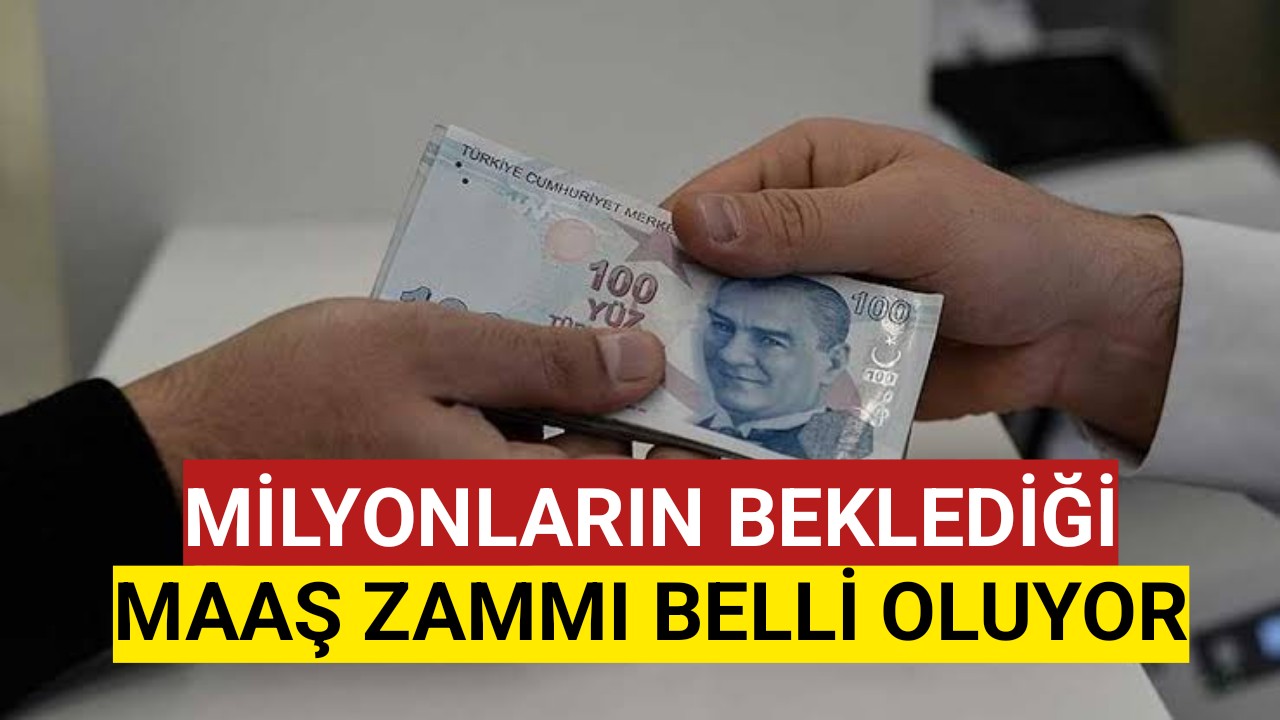 Milyonların Beklediği Maaş Belli Oluyor