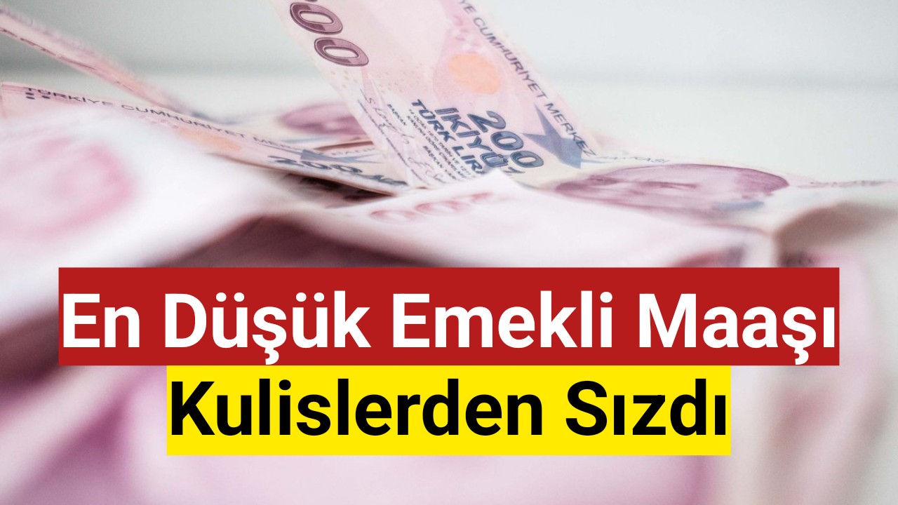 Pazartesi açıklanacak en düşük emekli maaşı kulislerden sızdı