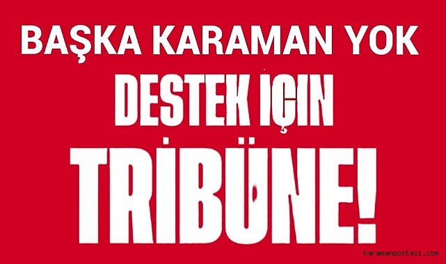 ŞEHRİNİN TAKIMINA DESTEK OL, TRİBÜNDE YERİNİ AL!
