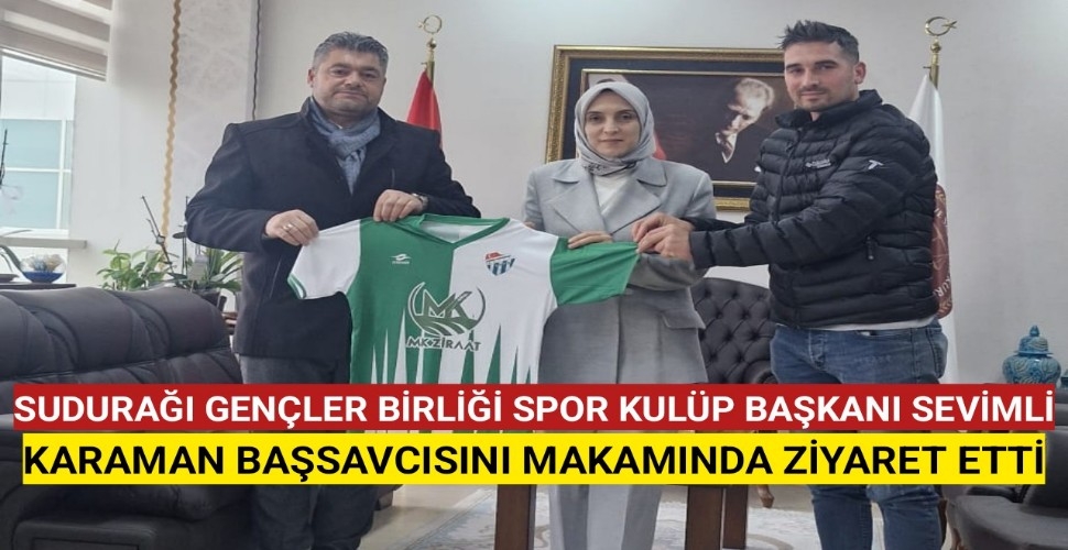 Sudurağı Gençler Birliği Spordan Nezaket Ziyareti