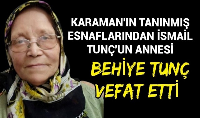 Tunç Ailesinin Acı Günü