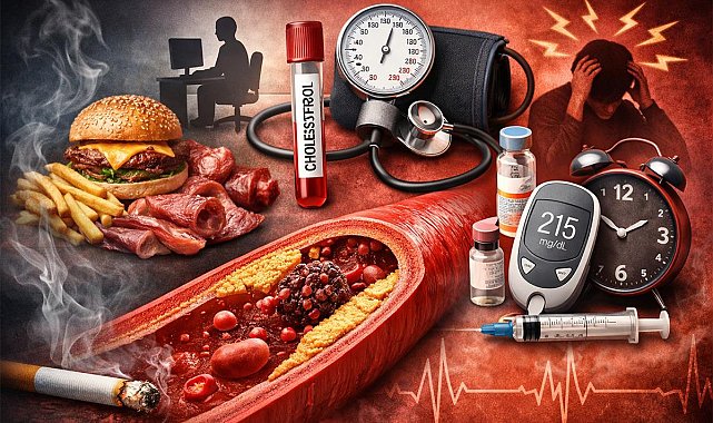  Damarların tıkanmasına yol açan 7 sessiz tehlike!