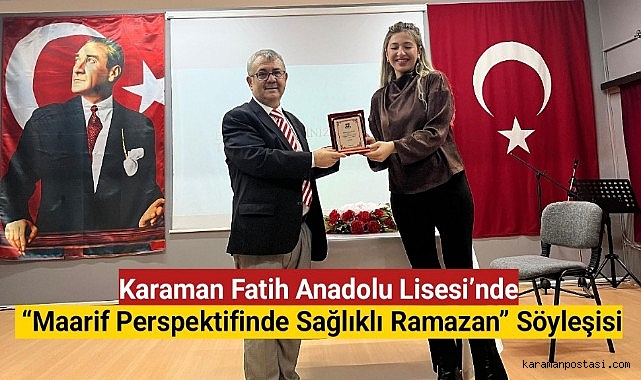 Fatih Anadolu Lisesi'nde 