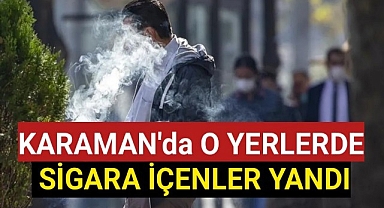 Karaman'da O Yerlerde Sigara İçenleri Drone Yakalayacak Sonrası....