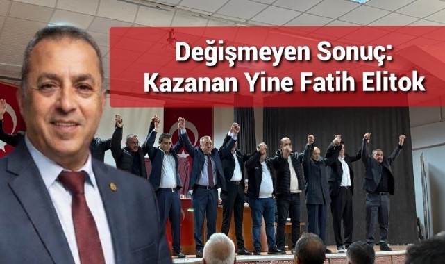 Kazanan yine Fatih Elitok Başkan oldu.