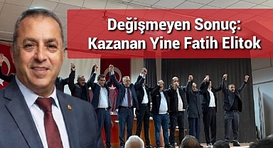 Kazanan yine Fatih Elitok Başkan oldu.