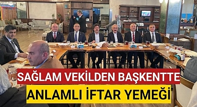 Osman Sağlam, Ankara'daki Karamanlı siyasetçileri iftar programında bir araya getirdi.