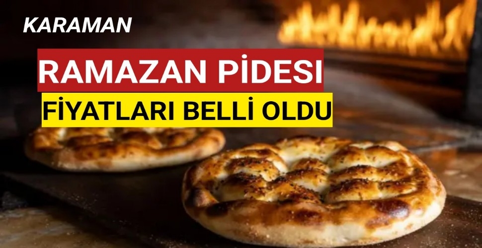 Ramazan pide fiyatları belli oldu!