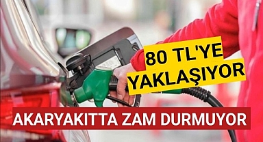 Akaryakıtta Zam Durmuyor