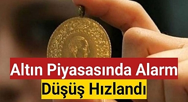 Altın Piyasasında Alarm: Düşüş Hızlandı