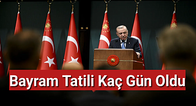 Bayram tatili için kritik toplantı: Karar verildi