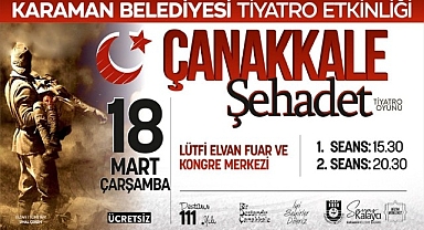 Çanakkale Ruhu Sahneye Taşınıyor Davetlisiniz