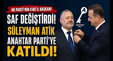 Ak Parti'nin Eski İl Başkanı Saf Değiştirdi: SAnahtar Parti'ye Katıldı